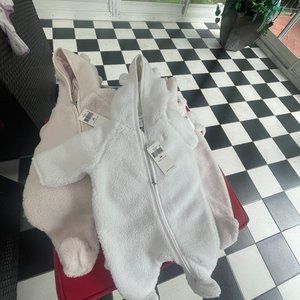 Ralph Lauren baby Jackets pink & white 3 months old,